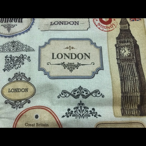 Fabulous canvas tote “London” theme - Picture 7 of 7
